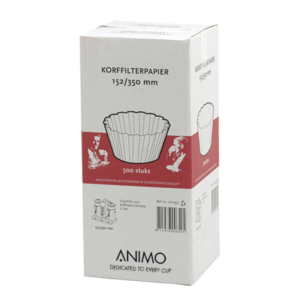 Animo Korffilterpapier 152/350 mm 6 liter - 500 stuks